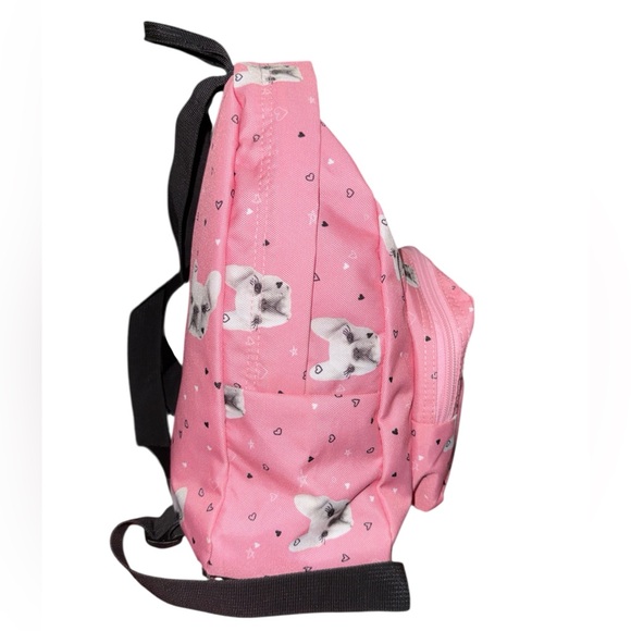 JanSport Pink Backpack with Dog Pattern - Picture 5 of 10